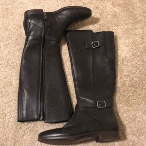 UGG Tall Black Leather Boots